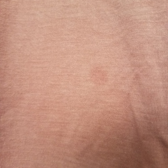 Dusty Rose Colored Lularoe Irma Tunic Top - Picture 2 of 3